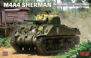 PREORDER RFM 5119 M4A4 Sherman 1/35