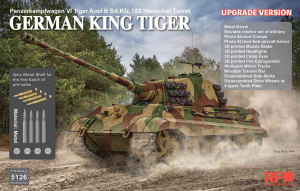 PREORDER RFM 5126 German King Tiger Ausf.B Sd.Kfz.182 Henschel Turret 1/35 - Upgrade Version