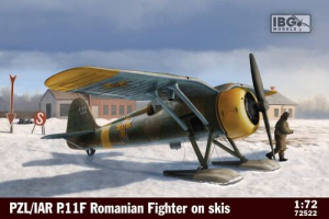 PZL/IAR P.11F Romanian Fighter on skis model IBG 72522