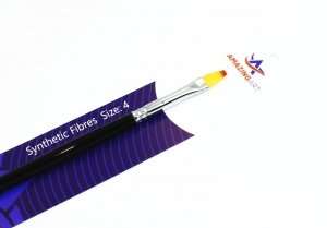 Pędzel płaski nr 4 - Amazing Art 13029