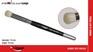 Pędzel Dry Brush duży L Mirage 100096