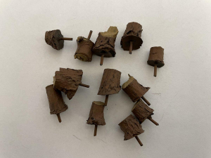 Pieńki malowane zestaw 12 szt Freon nr PM1 