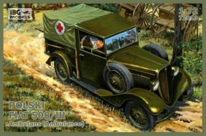 Polski Fiat 508/III ambulans IBG 72010