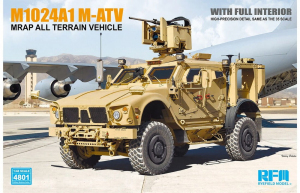 RFM 4801 M1240A1 M-ATV MRAP All Terrain Vehicle 1/48 