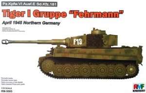 RFM 5005 Tiger I Gruppe Fehrmann April 1945 Northern Germany 