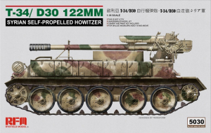 RFM 5030 Działo samobieżne T-34/D30 122mm model 1-35 