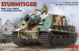 RFM 5035 Działo pancerne Sturmtiger model 1-35