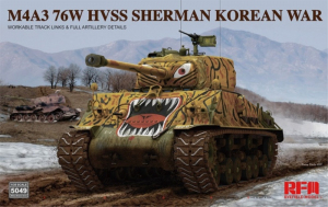 RFM 5049 Czołg M4A3 76W HVSS Sherman model 1-35 wojna w Korei