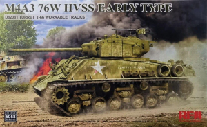 RFM 5058 Sherman M4A3 76W HVSS Early Type 1/35 