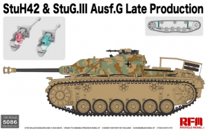 RFM 5086 StuH42 StuG.III Ausf.G Late Production model 1-35