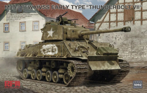 RFM 5092 M4A3 76W HVSS Early Type Thunderbolt VII