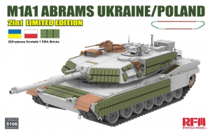 RFM 5106 M1A1 Abrams Ukraine/Poland 2in1 Limited Edition 1/35