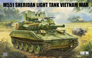 RFM 5142 M551 Sheridan Light Tank Vietnam War 1/35 