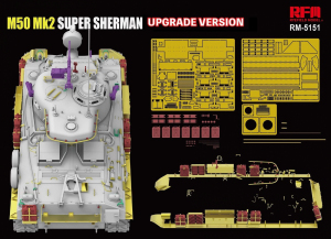 RFM 5151 Israeli M50 Mk2 Super Sherman 1/35 - Upgrade Version