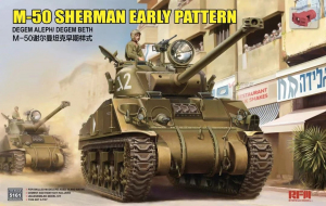 RFM 5161 M-50 Sherman Early Pattern Degem Aleph / Degem Beth 1/35