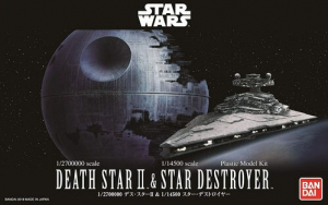 Revell 01207 Star Wars Death Star II & Imperial Star Destroyer 