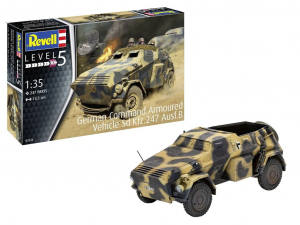 Revell 03335 Sd.Kfz.247 Ausf.B German Command Armoured Vehicle 1/35