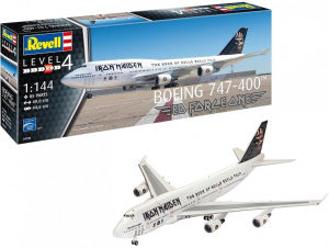 Revell 03780 Boeing 747-400 Iron Maiden Ed Force One 1/144
