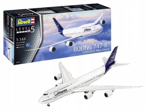 Boeing 747-8 Lufthansa New Livery model Revell 03891 