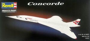 Revell 04257 Samolot pasażerski Concorde British Airways 1/144