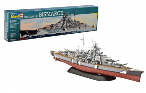 Revell 05098 Pancernik Bismarck 1/700