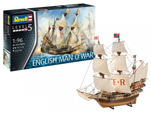 Revell 05429 Żaglowy okręt wojenny Man O War model 1-96