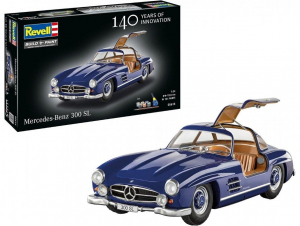 Revell 05614 Mercedes-Benz 300 SL 1/24 - zestaw z farbami