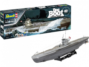 Revell 05675 Zestaw z farbami Das Boot - U-Boot Typ VII C U96 1/144 - 40th Anniversary