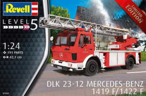 Revell 07504 Wóz strażacki DLK 23-12 Mercedes-Benz model 1-24