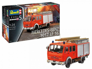 Revell 07655 Wóz strażacki Mercedes-Benz 1017 LF 16 model 1-24