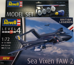 Revell 63866 Zestaw modelarski Sea Vixen FAW 2 model 1-72