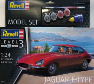 Revell 67668 Zestaw modelarski Jaguar E-Type model 1-24