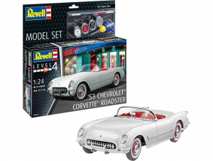 Revell 67718 Zestaw z farbami Chevrolet Corvette Roadster 1953 1/24 