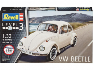Revell 77681 Volkswagen Beetle 1/32 - zestaw z farbami 