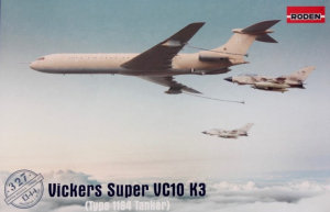Roden 327 Vickers Super VC10 K3 Type 1164 Tanker model 1/144 