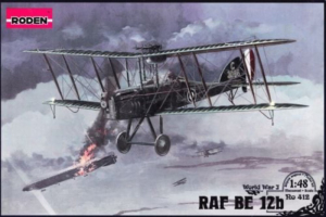 RAF BE 12b model Roden 412 in 1-48 