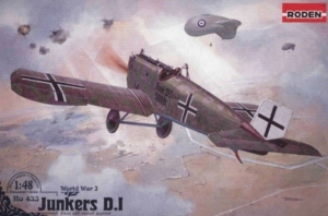 Roden 433 Samolot Junkers D.I model 1-48