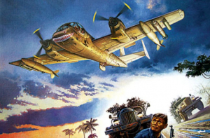 Roden 437 Samolot Grumman OV-1C Mohawk model 1-48