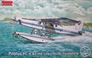 Roden 445 Samolot Pilatus PC-6 B2/H4 model 1-48 