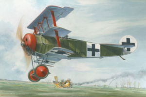 Roden 601 Samolot Fokker Dr.I model 1-32