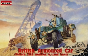 Roden 734 British Armoured Car Pattern 1920 1/72