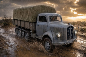 Roden 742 Borgward B 3000 S Maultier 1/72