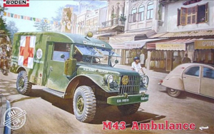 Roden 811 M43 wojskowy ambulans model 1-35
