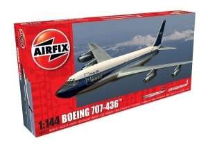 Samolot pasażerski Boeing 707-436 skala 1:144 Airfix 05171