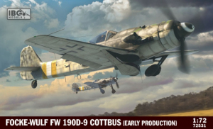 Samolot Focke Wulf Fw 190D-9 Cottbus model 1-72 IBG 72531