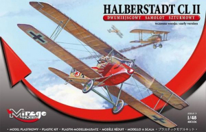 Samolot Halberstadt CL.II model 1-48 nr 481306