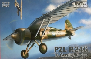 Samolot PZL P.24G - Greek Service IBG 72524