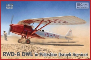 Samolot RWD-8 DWL Palestyna, Izrael model IBG 72527