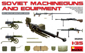Soviet Machine Guns and Equipment 35255 MiniArt model 1:35