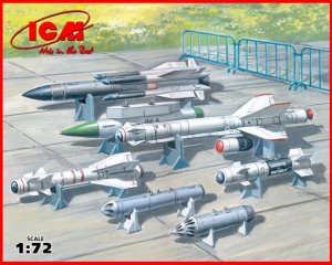 Model ICM 72213 Soviet Air-to-Surface Aircraft Armament 